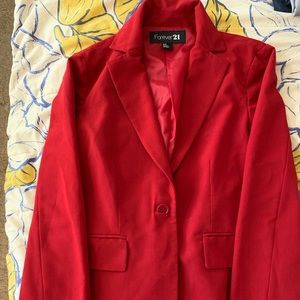 Red blazer